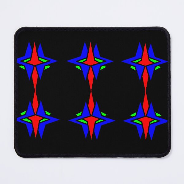 Item preview, Vibrant Cyberpunk Geometric Star Pattern - Retro Neon Pop Art designed and sold by Laremsaart.