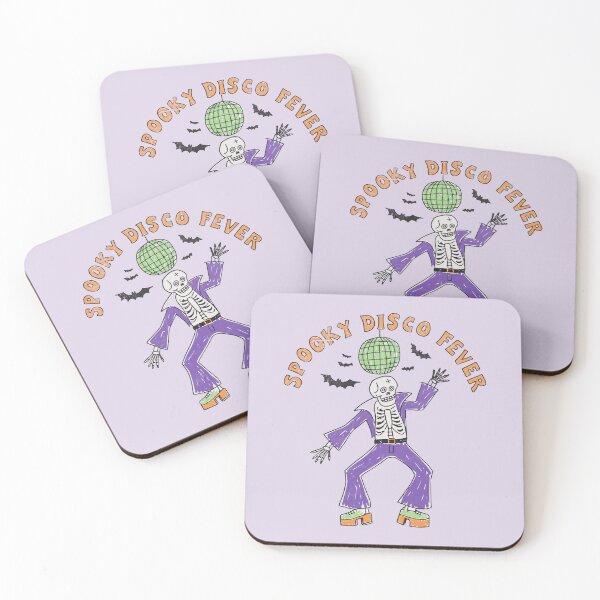 Item preview, Spooky Disco Fever – Purple Suit Dancing Skeleton designed and sold by Studio Bootleg.