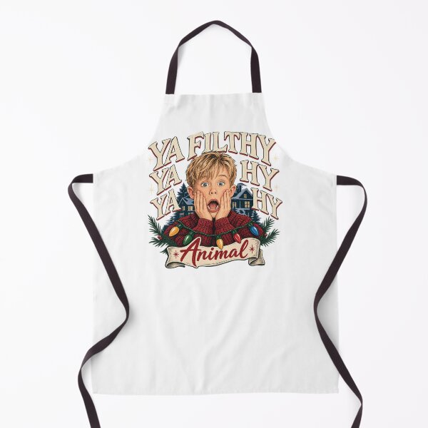 Item preview, Ya Filthy Animal Funny Christmas Retro Movie Art designed and sold by LandFinStudio.