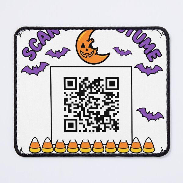Item preview, Scan for Costume Funny Real QR Code Halloween T-Shirt designed and sold by ApparelOutpost.