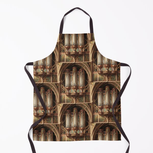 Item preview, Art Nouveau Grand Pipe Organ with Peacock Details designed and sold by pinkal.
