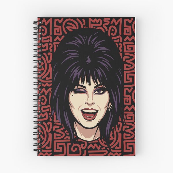 Item preview, Elvira Mistress of the Dark Vector Portrait – Spooky Vintage Horror Queen designed and sold by Wolagno.