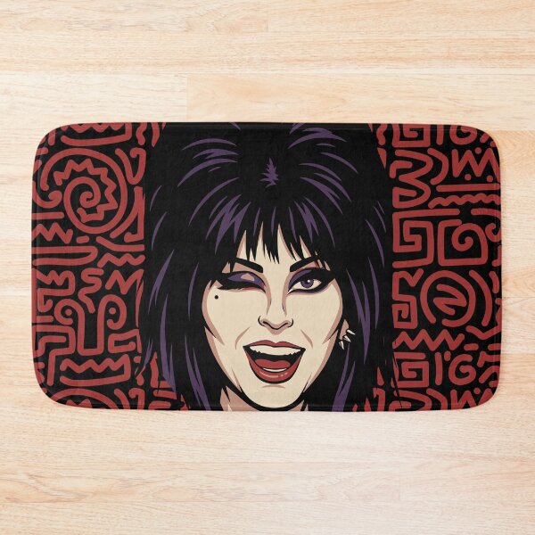 Item preview, Elvira Mistress of the Dark Vector Portrait – Spooky Vintage Horror Queen designed and sold by Wolagno.