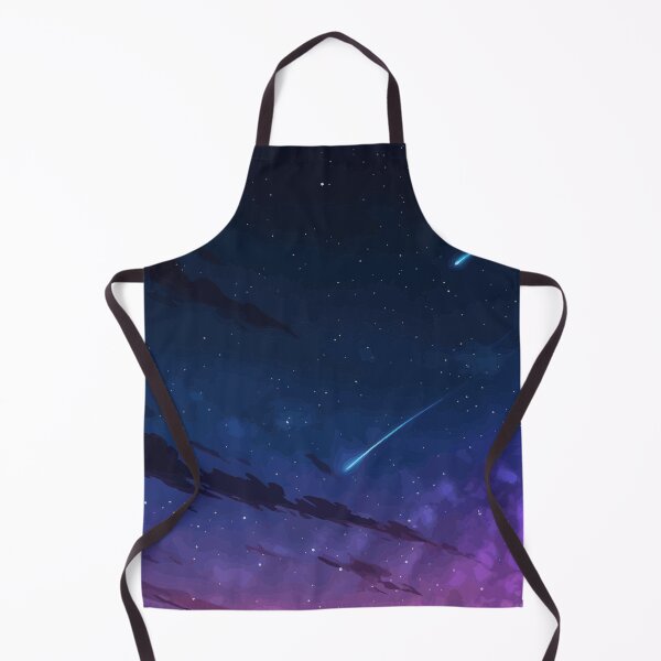 Item preview, Twin Shooting Stars Midnight Purple Sky designed and sold by Weedezy.