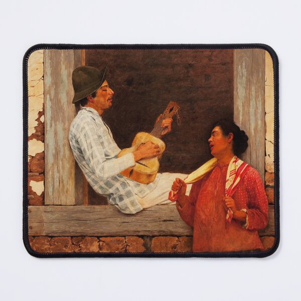 Item preview, Caipira Cutting Tobacco Painting art brazil designed and sold by DanniJordan.