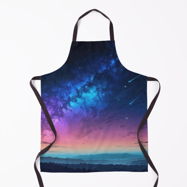 Item preview, Sunset Cloudscape Meets Purple Starry Galaxy designed and sold by Weedezy.