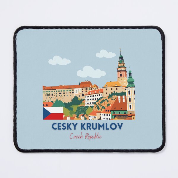 Item preview, Cesky Krumlov Czech Republic Travel City Design designed and sold by AnulaArt.