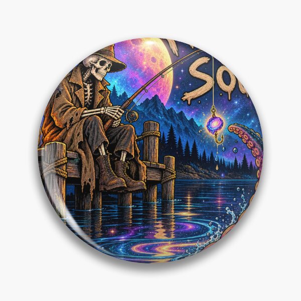 Item preview, Macabre Fishing designed and sold by CleanLine Studio.
