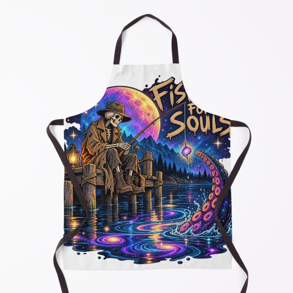 Item preview, Macabre Fishing designed and sold by CleanLine Studio.