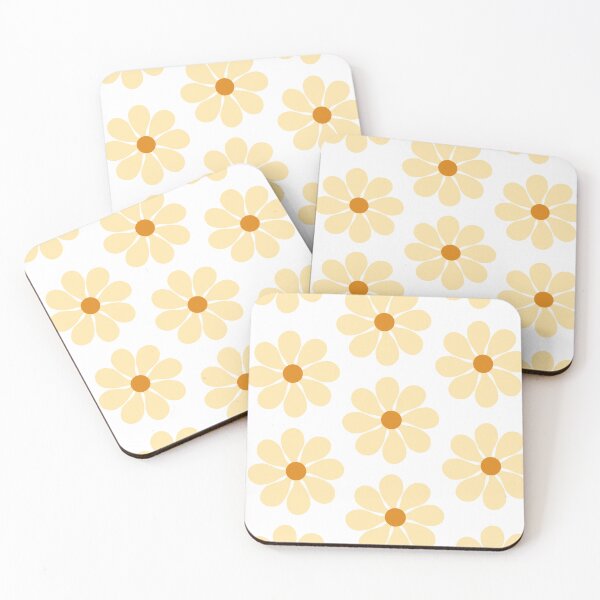 Item preview, Yellow retro floral pattern  designed and sold by ZenithDrip.