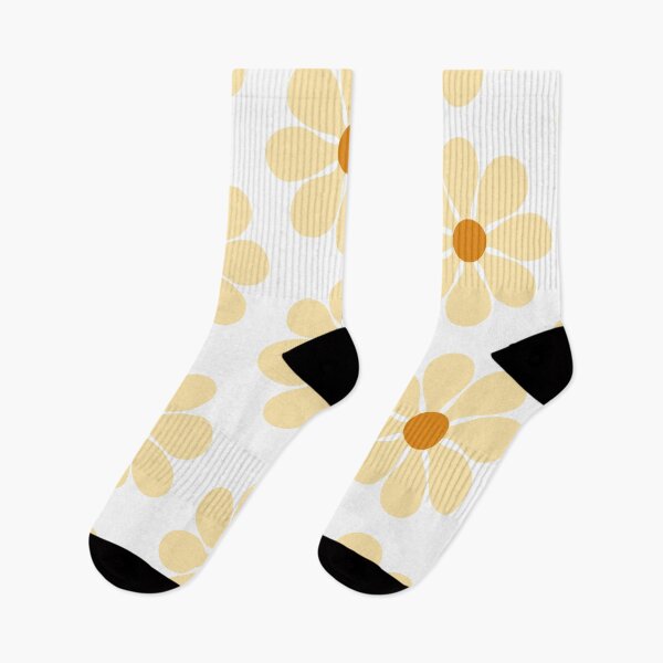Item preview, Yellow retro floral pattern  designed and sold by ZenithDrip.