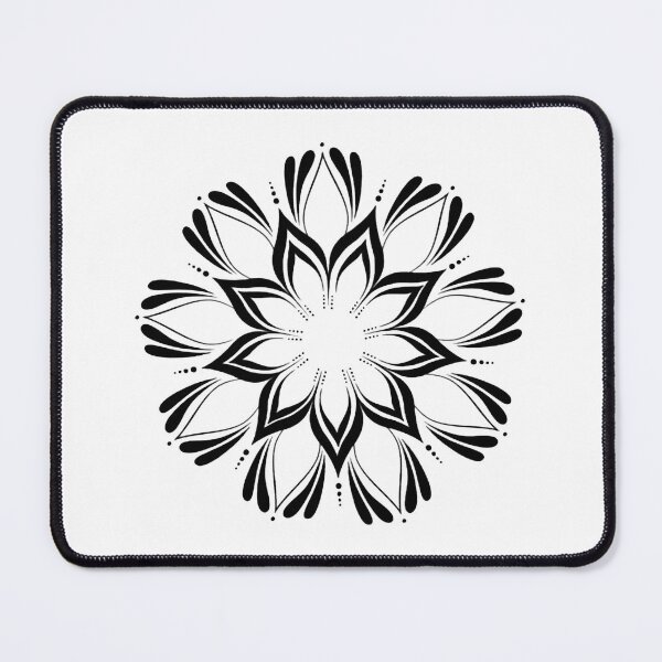 Item preview, Mandala Blackwork designed and sold by lesdessinsde.