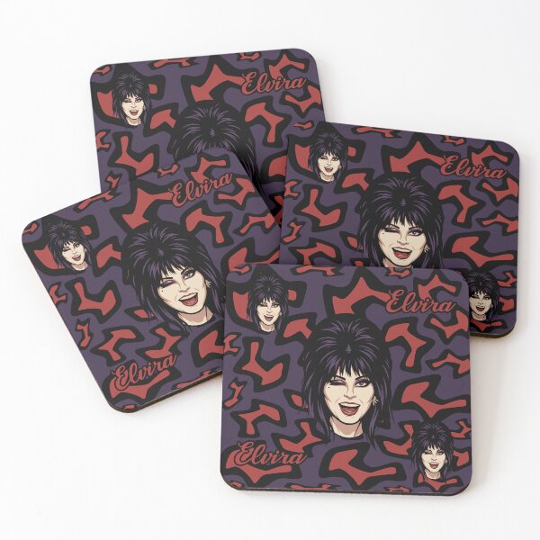Item preview, Elvira Mistress of the Dark Vector Portrait – Spooky Vintage Horror Queen designed and sold by Wolagno.