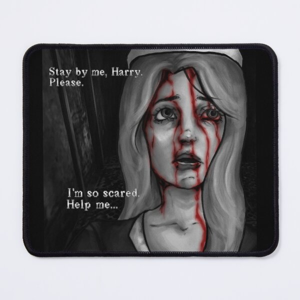 Item preview, Silent Hill nurse, Garland Lisa (Greyscale) designed and sold by biohazard-art.