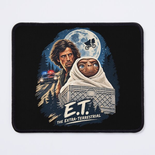 Item preview, Rambo E.T. Mashup Funny 80s Movie Sylvester Stallone & Alien designed and sold by CatiaStudioArt.