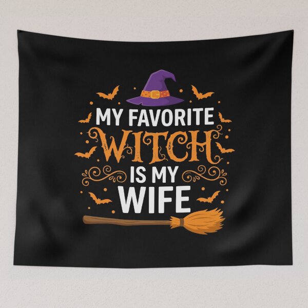 Item preview, my-favorite-witch-is-my-wife designed and sold by w66aboo.