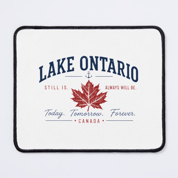Item preview, Serene Lake Ontario Landscape Art with Calm Waters and Natural Beauty designed and sold by MIKENAPA.