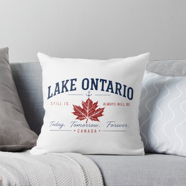 Item preview, Serene Lake Ontario Landscape Art with Calm Waters and Natural Beauty designed and sold by MIKENAPA.