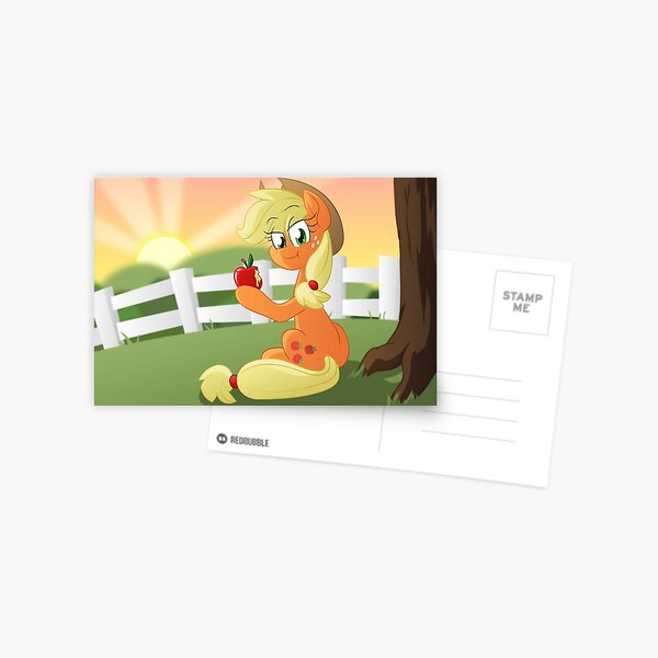 Applejack's Sunset View Postcard