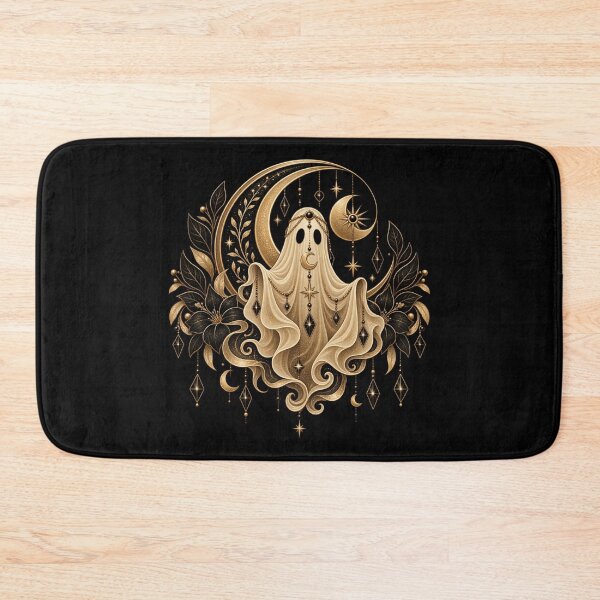 Item preview, Boho Celestial Sacred Ghost Zodiac Compass Art designed and sold by BohoMysticArt.