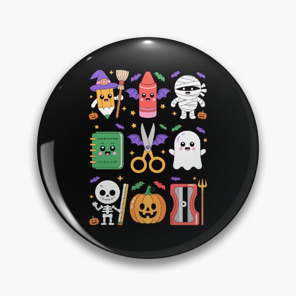 Item preview, Cute Halloween School Supplies – Spooky Teacher Student Art designed and sold by jkrphoto.