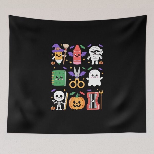Item preview, Cute Halloween School Supplies – Spooky Teacher Student Art designed and sold by jkrphoto.