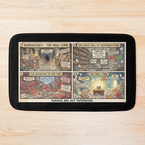 Item preview, Bureaucracy Comic – The Office of Endless Forms designed and sold by Mianku | Für das Leben.