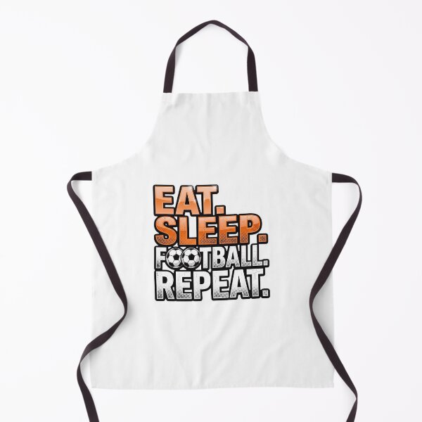 Item preview, Football Fans Eat Sleep Football Repeat designed and sold by Afnan Store.