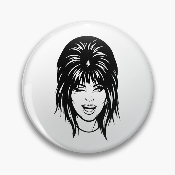 Item preview, Elvira Mistress of the Dark Vector Portrait – Spooky Vintage Horror Queen designed and sold by Wolagno.