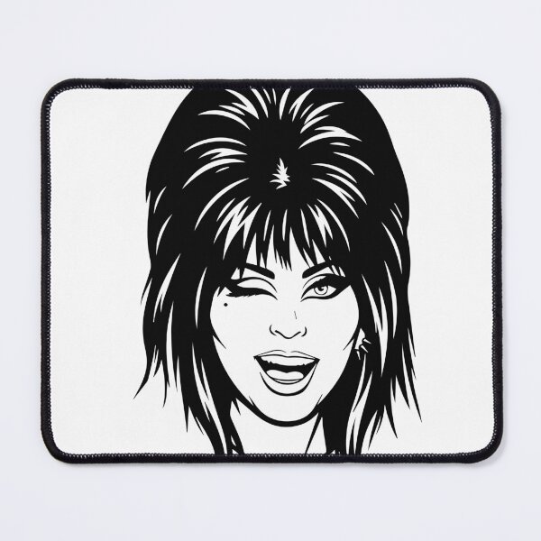 Item preview, Elvira Mistress of the Dark Vector Portrait – Spooky Vintage Horror Queen designed and sold by Wolagno.