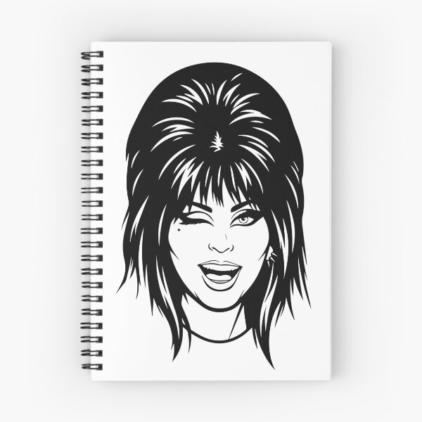 Item preview, Elvira Mistress of the Dark Vector Portrait – Spooky Vintage Horror Queen designed and sold by Wolagno.