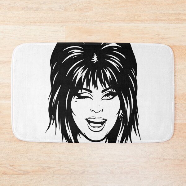 Item preview, Elvira Mistress of the Dark Vector Portrait – Spooky Vintage Horror Queen designed and sold by Wolagno.