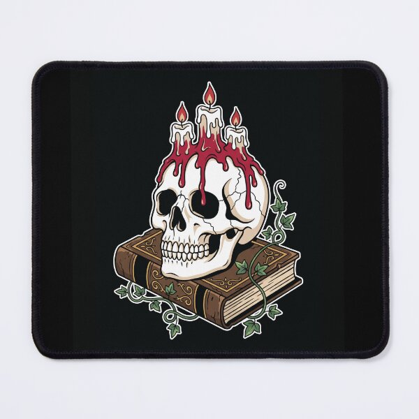 Item preview, Skull Candles Book Gothic Occult Art designed and sold by digizonebydas.