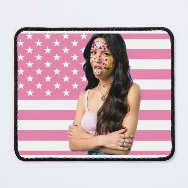 Item preview, olivia rodrigo pink flag designed and sold by lovely distractions .