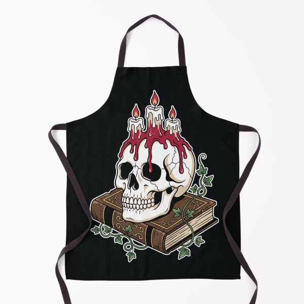 Item preview, Skull Candles Book Gothic Occult Art designed and sold by digizonebydas.