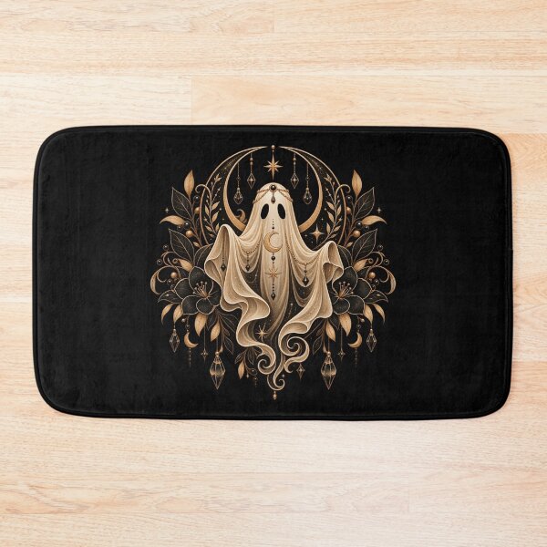 Item preview, Boho Celestial Sacred Ghost Zodiac Compass Art designed and sold by BohoMysticArt.
