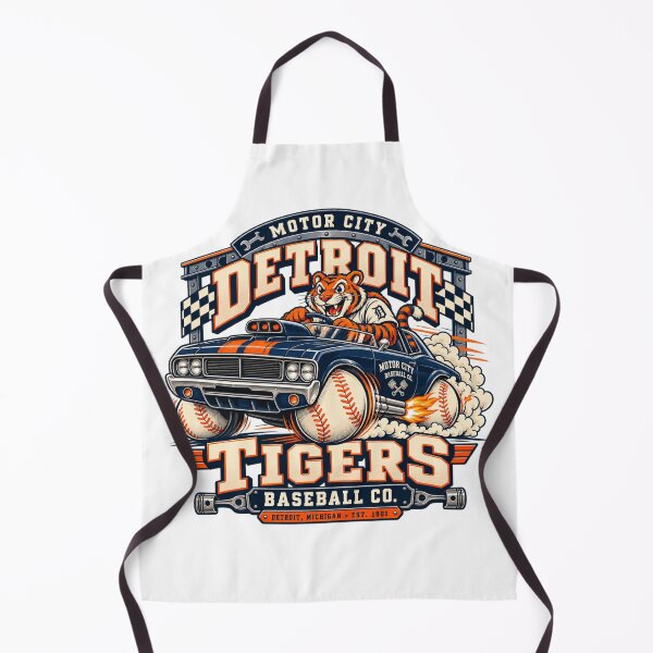 Item preview, Motor City Tigers Hot Rod Baseball designed and sold by Dresut.