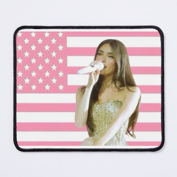 Item preview, madison beer pink flag designed and sold by lovely distractions .