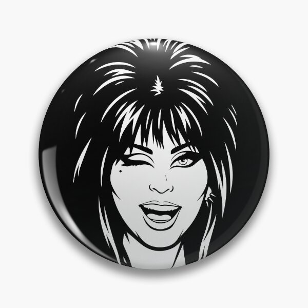 Item preview, Elvira Mistress of the Dark Vector Portrait – Spooky Vintage Horror Queen designed and sold by Wolagno.
