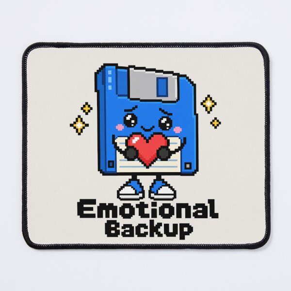 Item preview, Cute Floppy Disk Love Pixel Retro Tech Design designed and sold by MetaModel Editions.