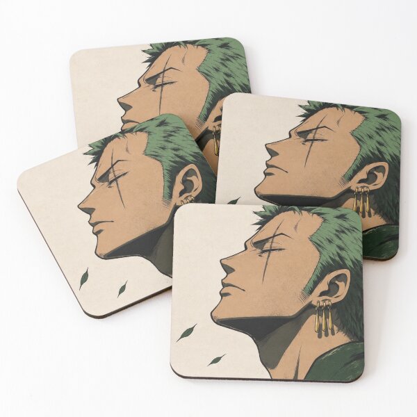 Item preview, Roronoa Zoro Profile Falling Leaves Ukiyo-e (HIGH-QUALITY) Anime     designed and sold by ShawnMorrisDesigns.