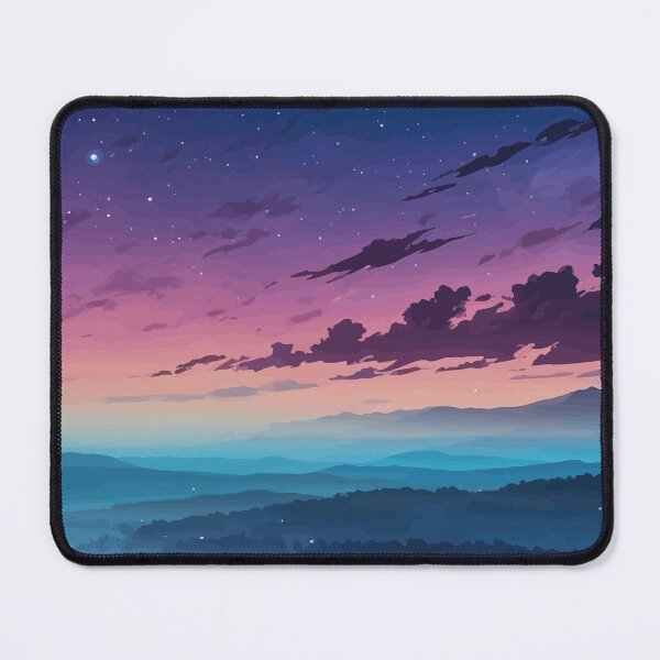 Item preview, Night Sky Galaxy Dust Deep Indigo Abstract designed and sold by Weedezy.