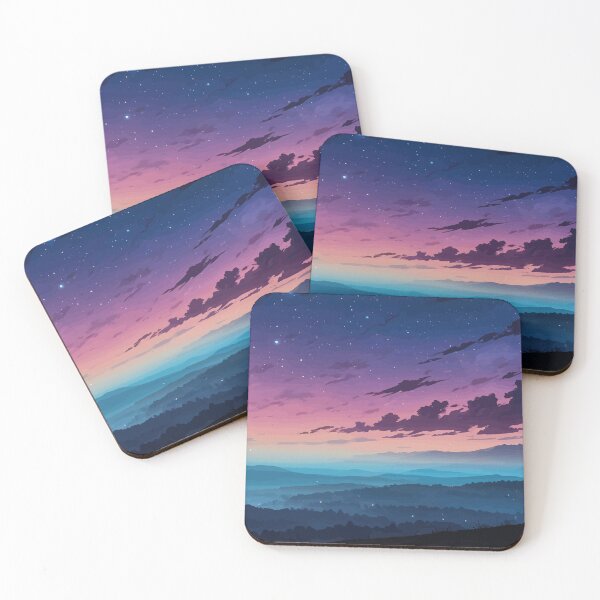 Item preview, Night Sky Galaxy Dust Deep Indigo Abstract designed and sold by Weedezy.