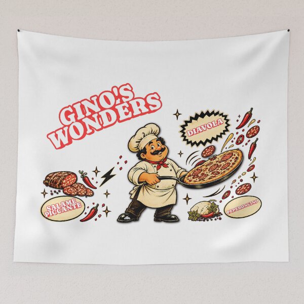 Item preview, Gino's Wonders. Chef Italiano pizza Diavola - pepperoni recipe designed and sold by YOFANTZ!.