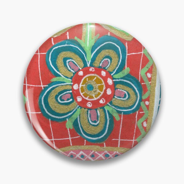 Item preview, Boho Floral Fish in Pink and Red designed and sold by Fani*.