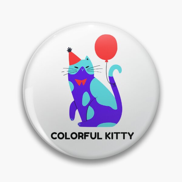 Item preview, Colorful Kitty – Cute Rainbow Cat Lover Design designed and sold by walbayzon.