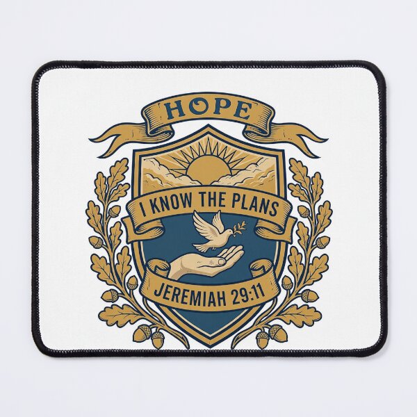 Item preview, I Know The Plans Jeremiah 29:11 — Christian Hope Shirt designed and sold by christylynn1.