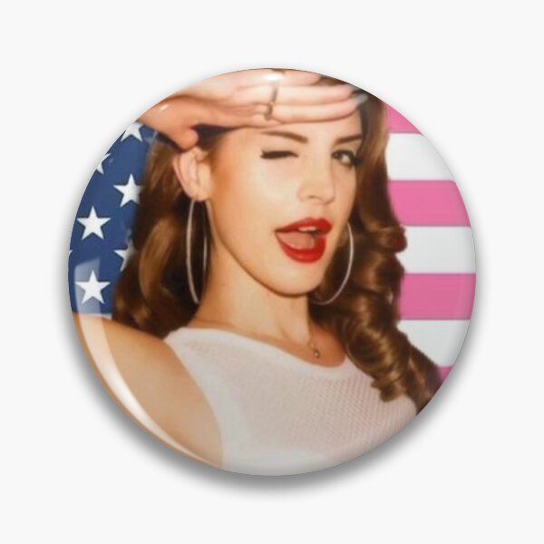 Item preview, lana del rey pink usa flag designed and sold by lovely distractions .