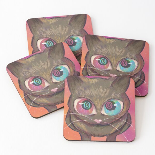 Item preview, Geeked out kitty designed and sold by GraphicSam.