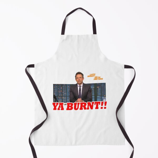 Item preview, Ya Burnt Seth Myers Comedy Tribute Illustration Design designed and sold by MessamRaza.